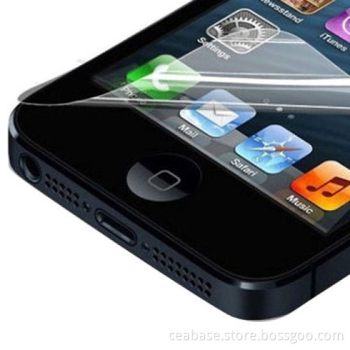 Anti-glare Ultra-clear Screen Protector for iPhone 5 with UV Protection/Dust-proof